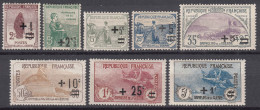 France Orphelins 1922 Yvert#162-169 Mint Hinged (avec Charniere) - Neufs