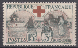 France 1918 Red Cross Croix Rouge Yvert#156 Mint Hinged (avec Charniere) - Neufs