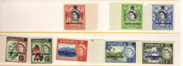 Jamaique -  (1962-64)  - Elizabeth II - Surcharge Independence - Neufs** - MNH - Giamaica (1962-...)