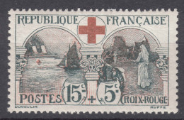 France 1918 Red Cross Croix Rouge Yvert#156 Mint Hinged (avec Charniere) - Ungebraucht
