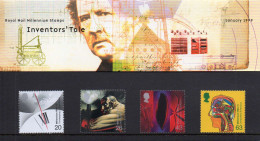 GREAT BRITAIN 1999 Millennum Series: The Inventors' Tale Presentation Pack - Presentation Packs