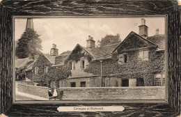 ROYAUME-UNI - Cottages At Bakewell - Vue D'une Maison Entouré D'un Tableau - Carte Postale Ancienne - Derbyshire