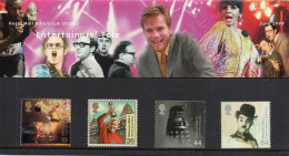 GREAT BRITAIN 1999 Millennum Series: The Entertainers' Tale Presentation Pack - Presentation Packs