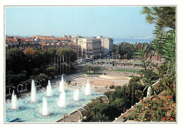 06 - Nice - La Place Masséna - Jets D'eau - CPM - Carte Neuve - Voir Scans Recto-Verso - Piazze