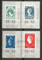 PAYS-BAS: Obl., YT N°1072 à 1075, Série En Paires, TB - Used Stamps