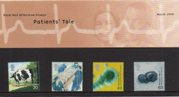 GREAT BRITAIN 1999 Millennum Series: The Patients' Tale Presentation Pack - Presentation Packs