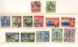 Jamaique -  1962 - Elizabeth II - Surcharge Independence - Obliteres - Giamaica (1962-...)