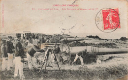 MILITARIA - L'Artillerie Française - Artillerie De Côte - Une Batterie De Canons De 24 C/m - Carte Postale Ancienne - Andere & Zonder Classificatie