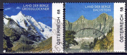 Österreich 2012 - ATM - Land Der Berge, MiNr. 26 II + 27 II, Gestempelt / Used - Vignette [ATM]