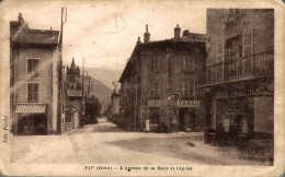 N45 - 38 - VIF - Isère - L'Avenue De La Gare Et L'Église - Vif