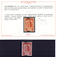 Caduta Del Fascismo Cent. 10 N. 254Aec Di Tipo Diverso Varietà - Unused Stamps