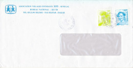 Senegal Cover Senrt To Denmark 30-10-2007 - Sénégal (1960-...)