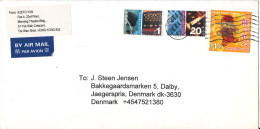 Hong Kong Cover Sent To Denmark  24-6-2006 Topic Stamps - Brieven En Documenten