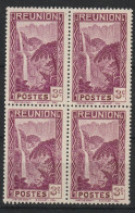 REUNION YT 163 Neuf ** Bloc De 4 - Unused Stamps