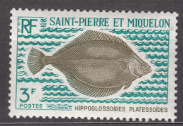 St. Pierre & Miquelon 1972 Fish Mi#479 Mint Hinged - Nuevos