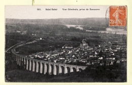 14402 / SAINT-SATUR St 18-Cher Viaduc Vue Générale Prise De SANCERRE Extérieur Village  1910s A.G 503 - Saint-Satur