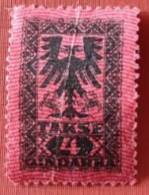 ALBANIA  1922 SEGNATASSE 4q - Albania