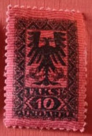 ALBANIA  1922 SEGNATASSE 10q - Albania