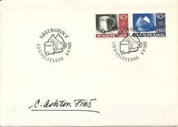 Denmark FDC 9-9-1980 Nordic Joint Issue Signed By C. Achton Friis - FDC
