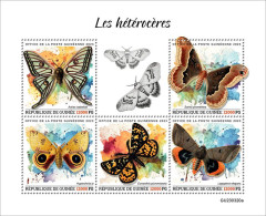 Guinea 2023 Moths Butterflies S202402 - Guinea (1958-...)