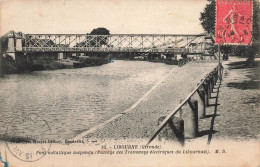 FRANCE - Libourne - Pont Métallique - Passage Des Tramways - Carte Postale Ancienne - Libourne