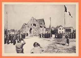 23536 / SCHEIBENHARDT 24-03-1945 Premiere Ceremonie Couleurs Territoire Allemand Armée Française Guerre WW2 - Germersheim