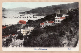 23827 / View Of HONGKONG Vue Baie Contreforts HONG-KONG 1920s G.N N°93 Chine China Cina  - China (Hongkong)