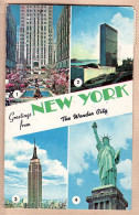 23959 / ⭐ WONDER CITY NEW YORK CITY 23.08.1957 Publisher: MANAHATTAN POST CARD PUB - Other Monuments & Buildings