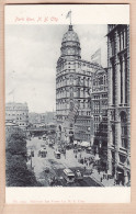 23919 / ⭐ NY PARK ROW NEW YORK CITY 1900s Busy Street Scene Publisher: National Art Views Co N°1225 - Autres Monuments, édifices
