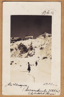 23688 / Rare Carte-Photo ZSIGMONDYSPITZE 3085m Schwarzee Zillertaler Alpen 17-11-1913 Femme LAC NOIR Gelé Peu Commun - Zillertal