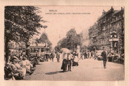 23520 / BERLIN Unter Linden Ecke FRIEDRICH Strasse 1910s - GRB - Friedrichshain