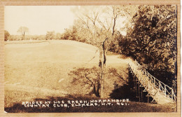 23978 / ⭐ Rare Carte-Photo Golf ELSMERE Albany N.Y 461  Country-Club Bridge At N°6 Green Normanside 1920s - Albany