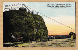 23985 / ⭐ DUNDEE LAKE Géorgia 1912 Farmers Know Make Hay  - Scènes Foins Ouest Américain à Clovis BAIZET Thel Rhone - Autres & Non Classés