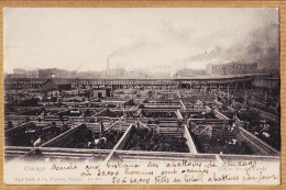 23932 / ⭐ CHICAGO Illinois Union Stock Yards Lisez! Marché Bestiaux Abattoirs Ou 30.000 Hommes Abattent 50 à 60000 Têtes - Chicago