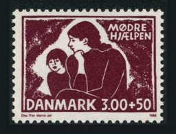 Denmark B73,MNH.Michel 929. National Council For Unwed Mothers,5th Anniv.1988. - Neufs