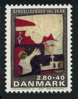 Denmark B67 Block/4,MNH.Michel 849. Welfare Of The Mentally Ill.1985. - Neufs