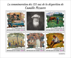 Guinea 2023 Art Paintings Camille Pissarro S202402 - Guinée (1958-...)