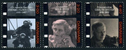 Denmark 877-879, MNH. Michel 957-959. Danish Film Office-50, 1989. - Neufs