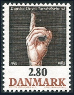 Denmark 786,MNH.Michel 850. Danish Association Of The Deaf,50th Ann.1985. - Ongebruikt