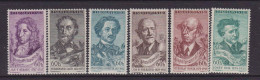 CZECHOSLOVAKIA  - 1957  Musicians Set  Never Hinged Mint - Neufs