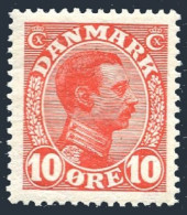 Denmark 100, MNH. Michel 68. King Christian X, 1913. - Nuovi