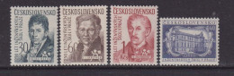 CZECHOSLOVAKIA  - 1957  Engineering Schools Set  Never Hinged Mint - Ongebruikt