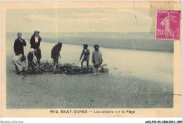 ACQP10-59-0933 - BRAY-DUNES - Les Enfants Sur La Plage - Bray-Dunes