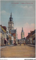 ACQP9-59-0843 - LE CATEAU - L'église Et L'hôtel De Ville - Le Cateau