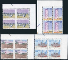 Denmark 666-669 Blocks/4,MNH.Mi 704-707. Landscapes Of The Northern Jutland,1980 - Ongebruikt