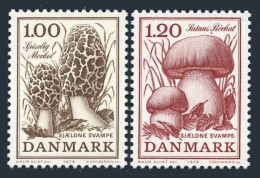 Denmark 624-625, MNH. Michel 673-674. Mushrooms 1978. - Unused Stamps