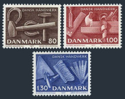 Denmark 606-608, MNH. Michel 645-647. Danish Crafts, 1977. - Ungebraucht