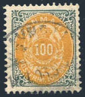 Denmark 52 Wmk 112, Used. Michel 31 IYB. Definitive Numeral, 1895. - Usati
