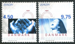 Denmark 3144, MNH. Michel 1277-1278. EUROPA CEPT-2001. Water. - Nuovi