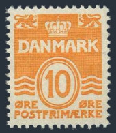 Denmark 228.Michel 201. Definitive Wavy Lines,1933. - Ungebraucht